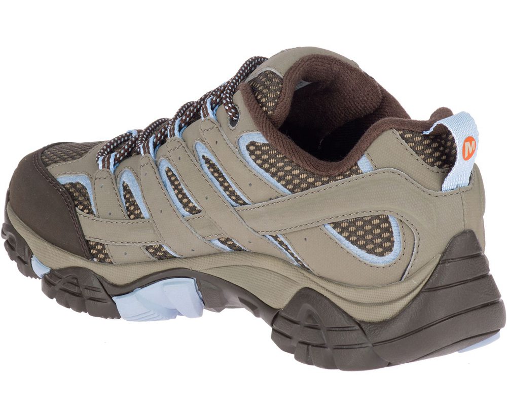 Merrell Hiking Shoes Grey - Moab 2 GORE-TEX® - Womens 86NADKLHS